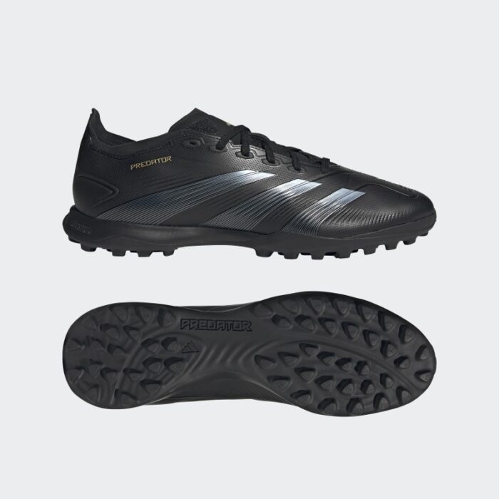 ⁦adidas Unisex' Predator League Turf Boots - Black⁩ - الصورة ⁦11⁩