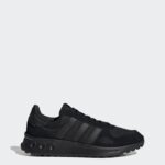 ⁦Adidas Mens' Run 84 Shoes Core Shoes- Black⁩ - الصورة ⁦2⁩