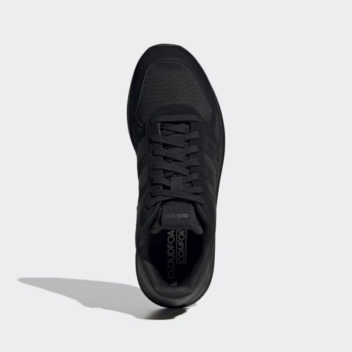 ⁦Adidas Mens' Run 84 Shoes Core Shoes- Black⁩ - الصورة ⁦3⁩