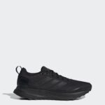 ⁦adidas Men's Shoes - Runfalcon 5 TR Running Shoes - Black⁩ - الصورة ⁦2⁩