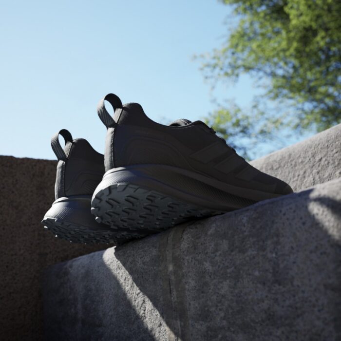 ⁦adidas Men's Shoes - Runfalcon 5 TR Running Shoes - Black⁩ - الصورة ⁦26⁩