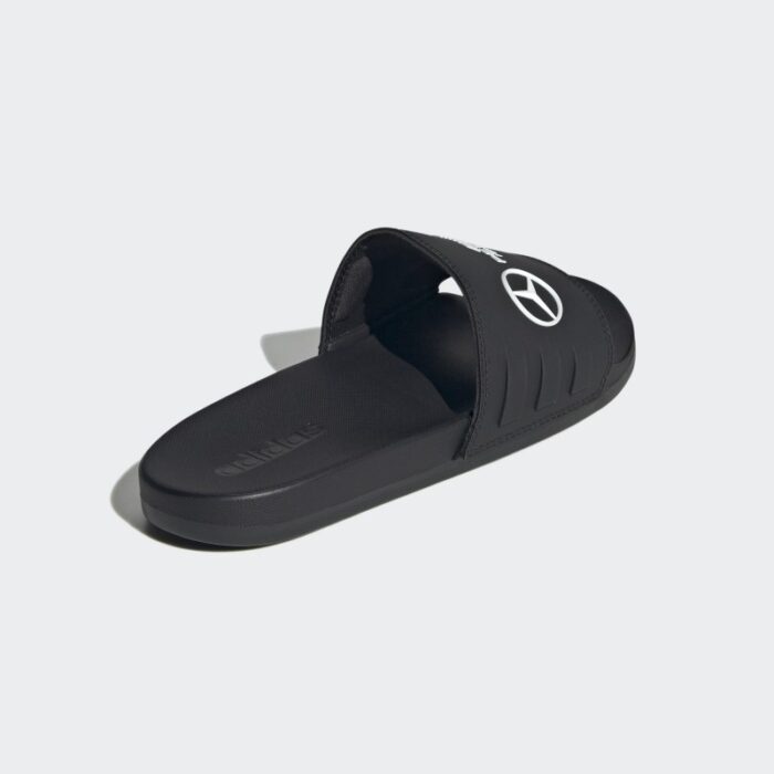 ⁦adidas MERCEDES - AMG PETRONAS FORMULA ONE TEAM ADILETTE COMFORT SLIDES - Black⁩ - الصورة ⁦7⁩