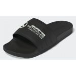 ⁦adidas MERCEDES - AMG PETRONAS FORMULA ONE TEAM ADILETTE COMFORT SLIDES - Black⁩ - الصورة ⁦11⁩