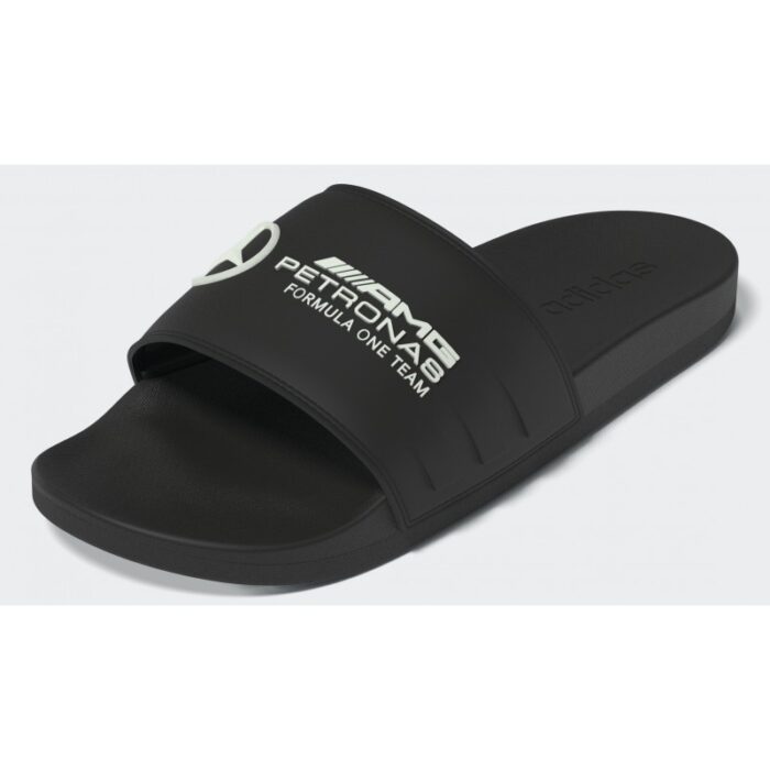 ⁦adidas MERCEDES - AMG PETRONAS FORMULA ONE TEAM ADILETTE COMFORT SLIDES - Black⁩ - الصورة ⁦11⁩
