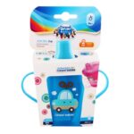 ⁦كاسة أطفال للشرب 250 مل لون أزرق⁩ - الصورة ⁦2⁩