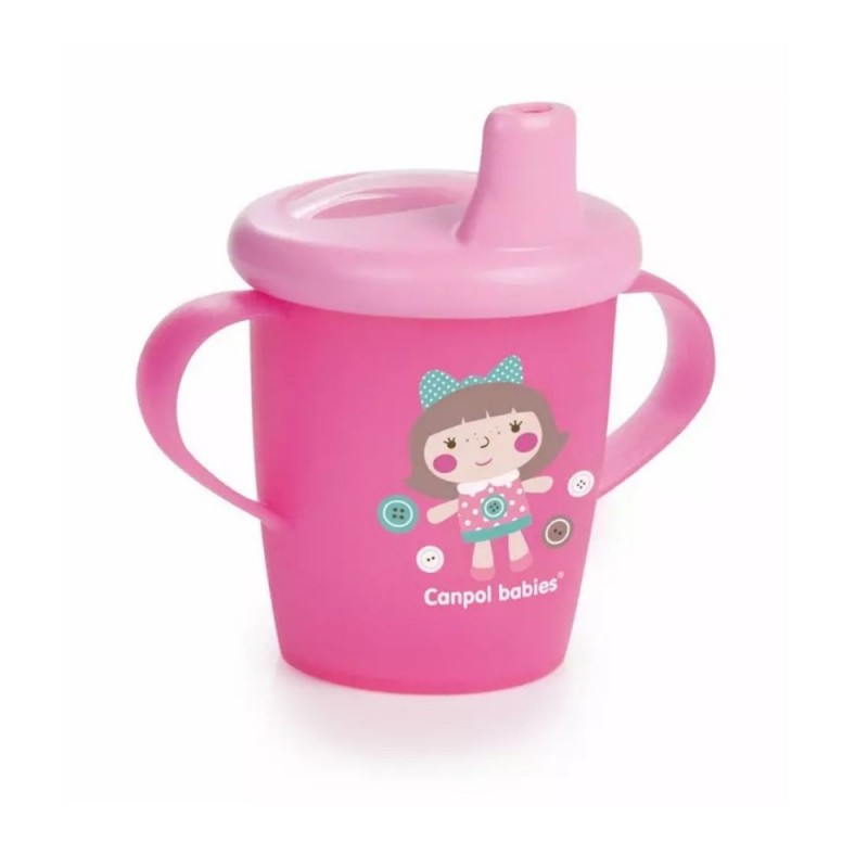 ⁦كاسة أطفال للشرب 250 مل لون زهري⁩ - الصورة ⁦1⁩