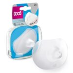 ⁦واقيات حلمات سيليكون قطعتين حجم M / L⁩ - الصورة ⁦2⁩