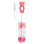 ⁦فرشاة مع إسفنجة عدد 2 لتنظيف العلبة والحلمة⁩ - الصورة ⁦2⁩