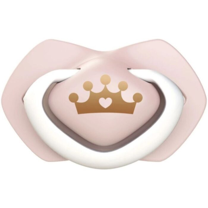 ⁦لهاية سيليكون من 0 إلى 6 أشهر قطعتان لون أبيض وزهري من كانبول⁩ - الصورة ⁦3⁩