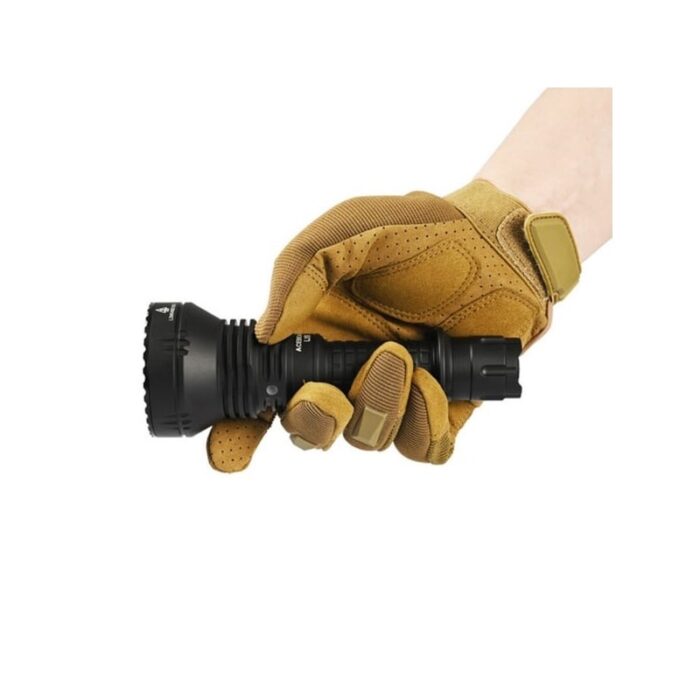 ⁦كشاف يدوي للمسافات الطويلة 2200 لومن بطارية شحن كفالة 5 سنوات مقاوم للصدمات وضد الماء Acebeam L19⁩ - الصورة ⁦2⁩