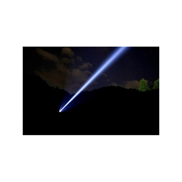 ⁦اكبر كشاف يدوي للصيد والمسافات البعيدة بطارية شحن كفالة 5 سنوات مقاوم للصدمات وضد الماء Acebeam k75⁩ - الصورة ⁦5⁩