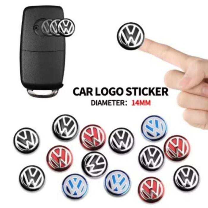 103380982_6807454e7948b شعار فلوكس فايجن لمفتاح السيارة قطعة واحدة لون أسود وفضي - الصورة 1