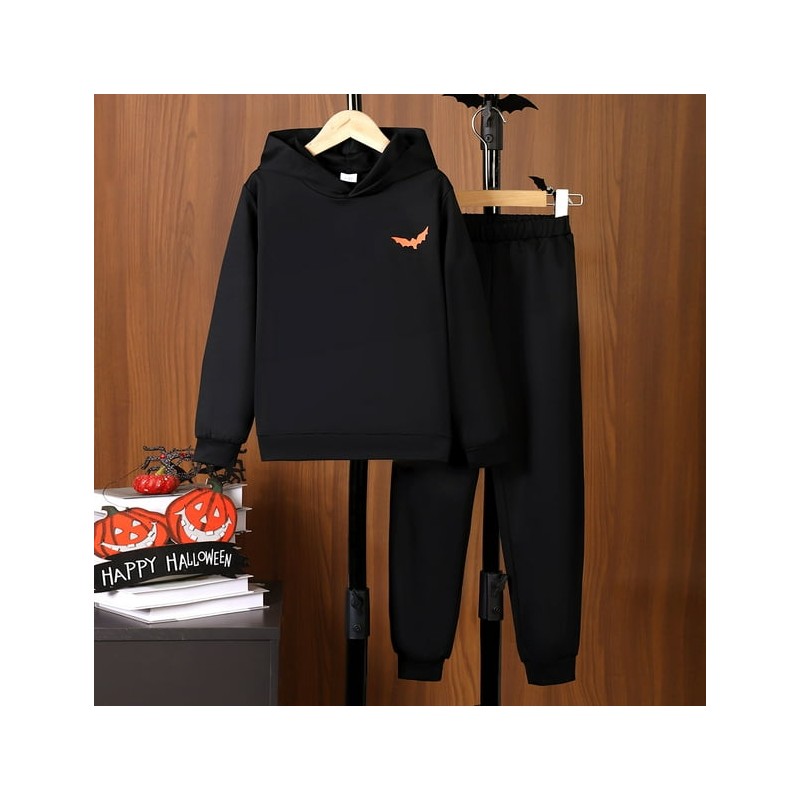 ⁦بيجامة ولادي برسمة باللون البرتقالي ربيعي⁩ - الصورة ⁦1⁩