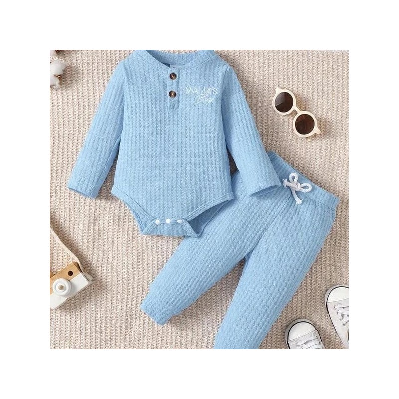 103381184_6808847f6be32 طقم بيبي ازرق قطعتين ربيعي - الصورة 1