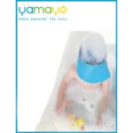 ⁦طاقية شاور لون أزرق من يامايو⁩ - الصورة ⁦3⁩