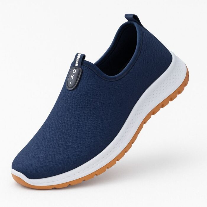 ⁦حذاء عملي خفيف أنيق ومريح سليب ان لون كحلي رقم الموديل 508⁩ - الصورة ⁦6⁩