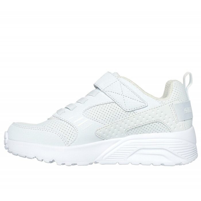 ⁦Skechers Unisex Kids' Uno Lite Donex Shoes حذاء سكيتشرز اونو لايت دونكس للأطفال للجنسين لون أبيض⁩ - الصورة ⁦3⁩