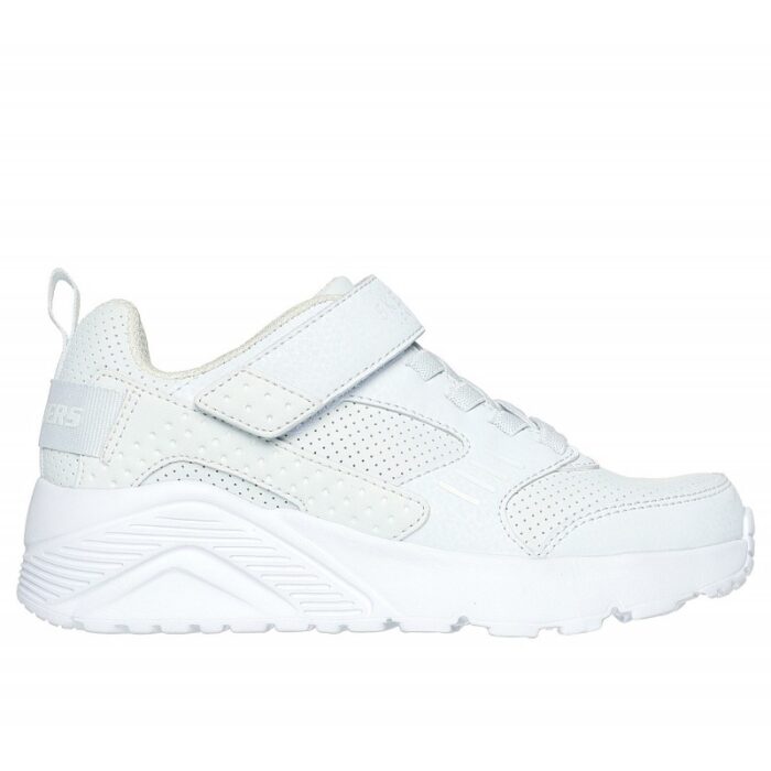 ⁦Skechers Unisex Kids' Uno Lite Donex Shoes حذاء سكيتشرز اونو لايت دونكس للأطفال للجنسين لون أبيض⁩ - الصورة ⁦4⁩