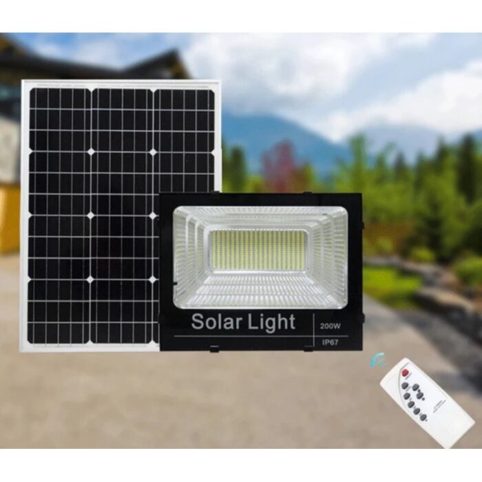 ⁦كشاف طاقة شمسية مع ريموت 100واط⁩ - الصورة ⁦3⁩