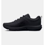 ⁦Under Armour Men's Charged Assert 10 Running Shoes - حذاء أندر آرمر تشارجد اسيرت 10 رانينج للرجال لون أسود⁩ - الصورة ⁦2⁩