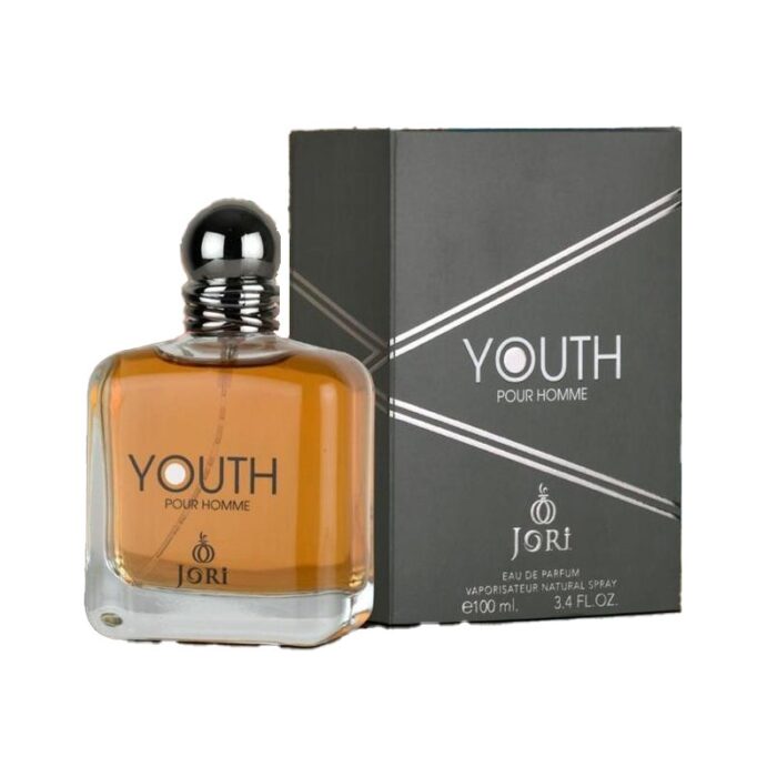 ⁦عطر يوث للرجال من جوري للعطور سعة 100 مل - YOUTH POUR HOMME EDP by JORI 100 ML⁩ - الصورة ⁦2⁩