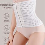 ⁦شباح ومشد للتنحيف وتشكيل الجسم لون أبيض - Undershirt Compression & Corset Shaper Slimming⁩ - الصورة ⁦3⁩