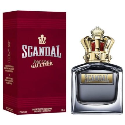عطر سكاندال بور هومي من جان بول جالتيير للرجال سعة 100 مل - Scandal Pour Homme EDT By Jean Paul Gaultier For Men 100ml