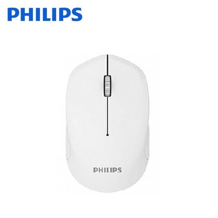 10328777_68332bbfd6b56 ماوس لاسلكي لون أبيض من فيليبس M344W - الصورة 1