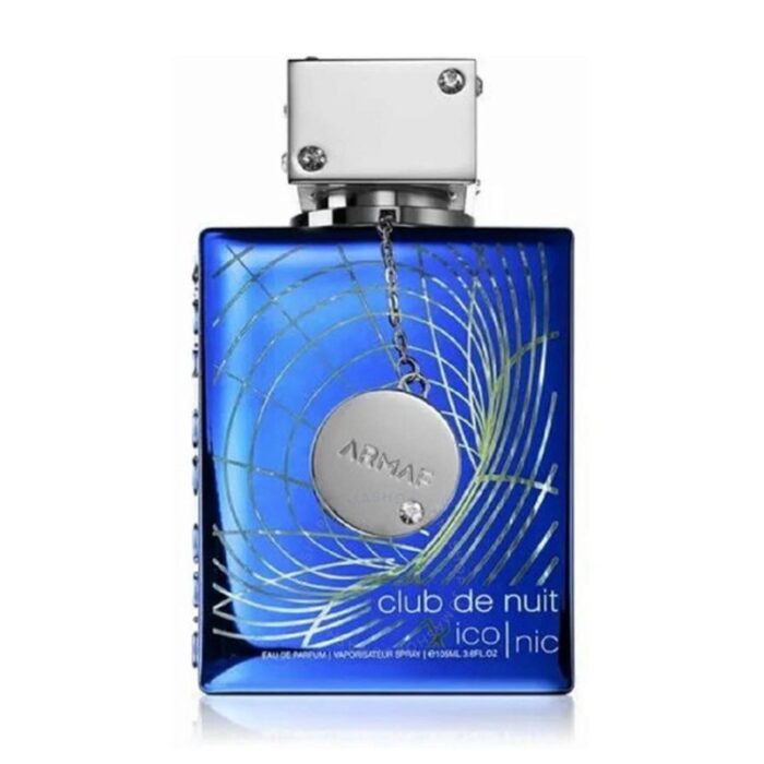 ⁦عطر كلوب دي نويت بلو ايكونيك من ارماف للرجال سعة 105 مل - Club De Nuit Blue Iconic EDP By ARMAF For Men 105ML⁩ - الصورة ⁦6⁩