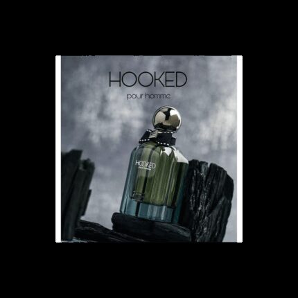 عطر هوكد بور هوم من رو بروكا للرجال سعة 100 مل - Hooked Pour Homme EDP By Rue Broca For Men 100ml