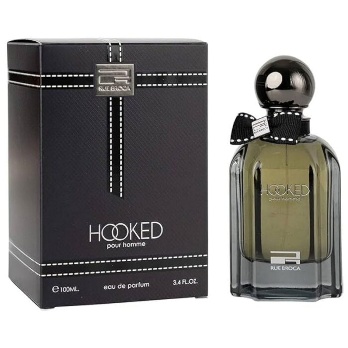 ⁦عطر هوكد بور هوم من رو بروكا للرجال سعة 100 مل - Hooked Pour Homme EDP By Rue Broca For Men 100ml⁩ - الصورة ⁦5⁩