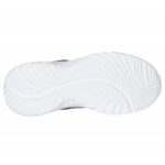 ⁦حذاء سكيتشرز دريمي دانسر راديتنت للأطفال لون رمادي وأزرق ونعل أبيض Skechers Unisex Kids Dreamy Dancer - Radiant Rogue Shoes⁩ - الصورة ⁦3⁩