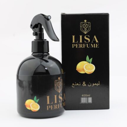 معطر جو ليمون ونعنع من ليسا للعطور حجم 400مل