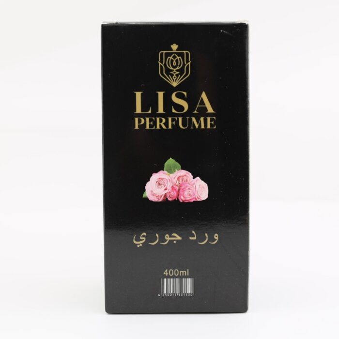 ⁦معطر جو ورد جوري من ليسا للعطور حجم 400مل⁩ - الصورة ⁦3⁩