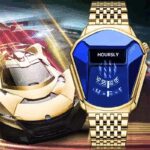 ⁦ساعة هورسلي فرعونية لون ذهبي⁩ - الصورة ⁦2⁩