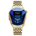 ⁦ساعة هورسلي فرعونية لون ذهبي⁩ - الصورة ⁦6⁩