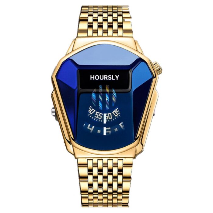 ⁦ساعة هورسلي فرعونية لون ذهبي⁩ - الصورة ⁦6⁩