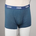 ⁦بوكسر رجالي قطن 100% لون أزرق من شركة DINN⁩ - الصورة ⁦2⁩