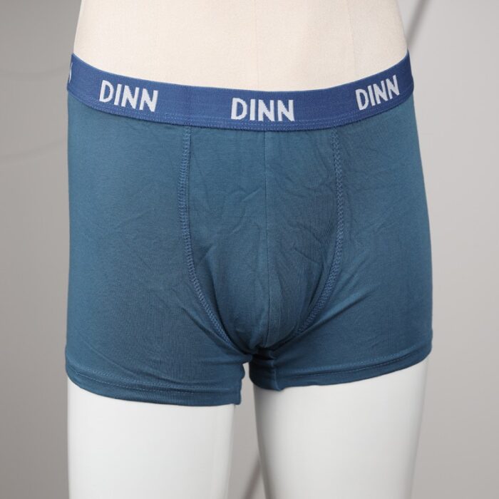 ⁦بوكسر رجالي قطن 100% لون أزرق من شركة DINN⁩ - الصورة ⁦2⁩