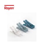 ملاقط غسيل بلاستيكية من رايان 24 ملقط بألوان مختلفة-Rayen Premium High Quality Clothes Pegs Set of 24