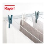 ⁦ملاقط غسيل بلاستيكية من رايان 24 ملقط بألوان مختلفة-Rayen Premium High Quality Clothes Pegs Set of 24⁩ - الصورة ⁦2⁩