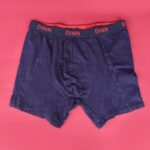 ⁦بوكسر قطني للرجال لون كحلي⁩ - الصورة ⁦3⁩