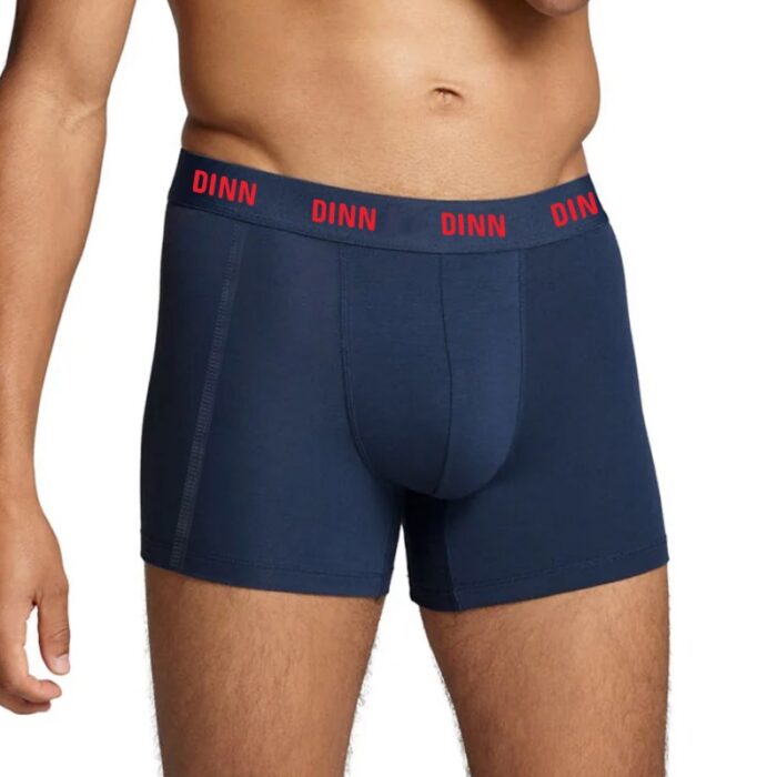 ⁦بوكسر قطني للرجال لون كحلي⁩ - الصورة ⁦4⁩