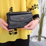 ⁦محفظة ستاتية لون اسود⁩ - الصورة ⁦5⁩