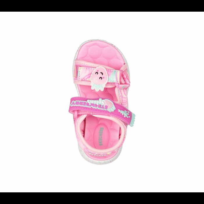 ⁦صندل سكيتشرز جمب سترز للأطفال لون زهري-Skechers Kids' Jumpsters Sandal⁩ - الصورة ⁦3⁩