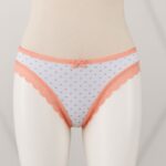 ⁦ملابس داخلية سليب للنساء لون أبيض وزهري⁩ - الصورة ⁦5⁩