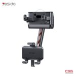 ⁦حمالة الهاتف YESIDO C-265 كبسة للسيارة، يمكن تعديل مرآة الرؤية الخلفية بأكثر من زاوية.⁩ - الصورة ⁦2⁩