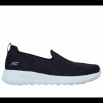 ⁦Skechers Women's GO WALK Joy - Sensational Day Shoes - حذاء سكيتشرز جو ووك جوي للنساء لون أسود ونعل ابيض⁩ - الصورة ⁦2⁩