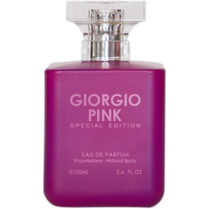 ⁦Giorgio Pink Special Edition EDP Spray by Giorgio 100ml for women - عطر جورجيو نوير زهري للنساء 100 مل⁩ - الصورة ⁦2⁩