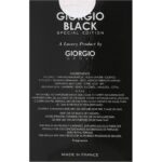 Giorgio Men's Black Special Edition EDP Spray by Giorgio 100ml- عطر جوجيو بلاك للرجال 100 مل
